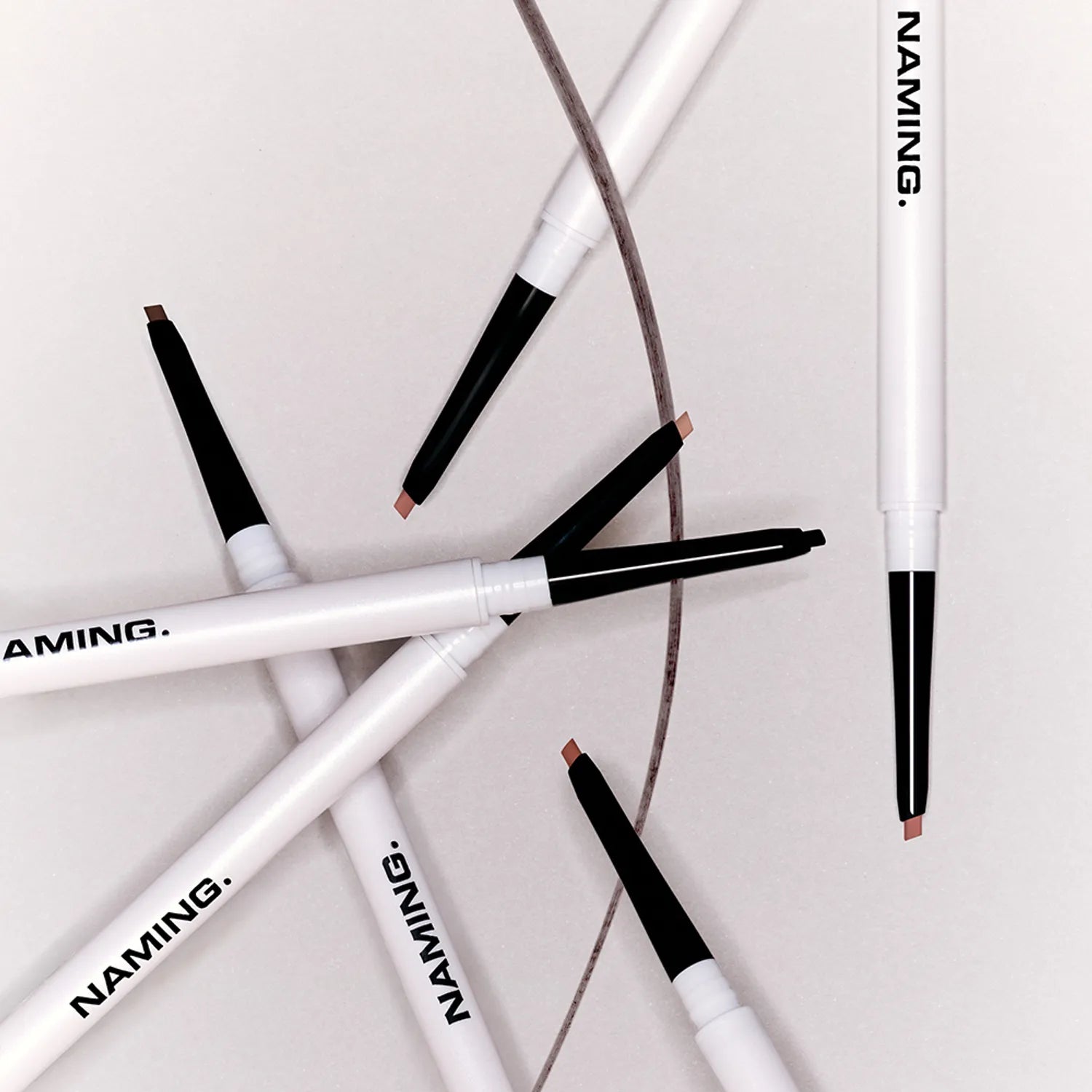 NAMING. Perpectail Eye Designing Pencil Slim Liner (Set/Single) (11 Colors)
