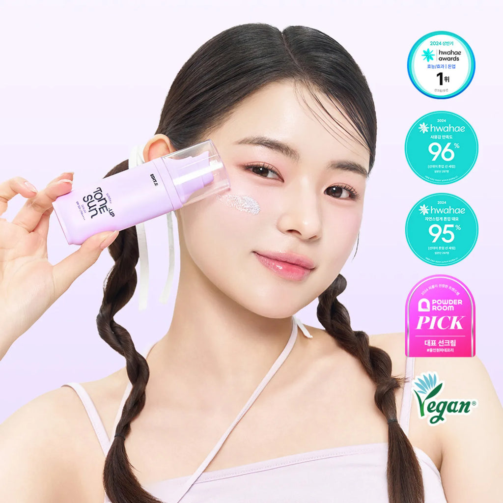 EDIT.B Sunday Tone-Up Sun Serum #Pink 55ml SPF50+ PA++++