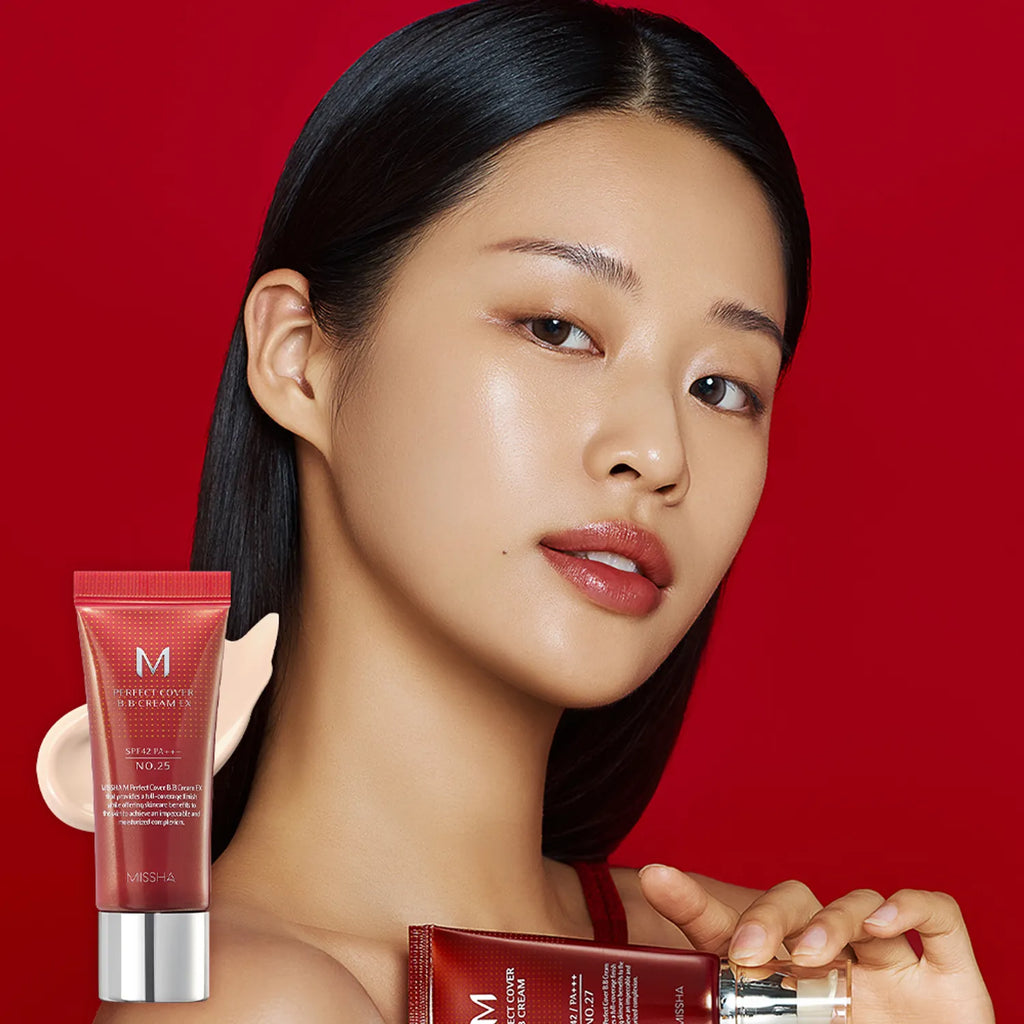 [10 Colors] MISSHA M Perfect Cover BB Cream EX 20ml SPF42/PA+++