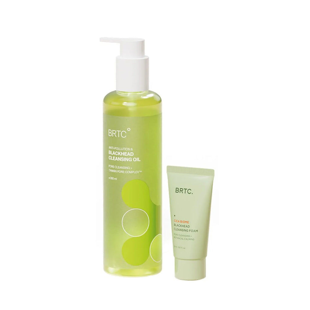 BRTC Anti-Pollution & Blackhead Cleansing Oil 300mL Special Set (+Cleansing Foam 20mL)