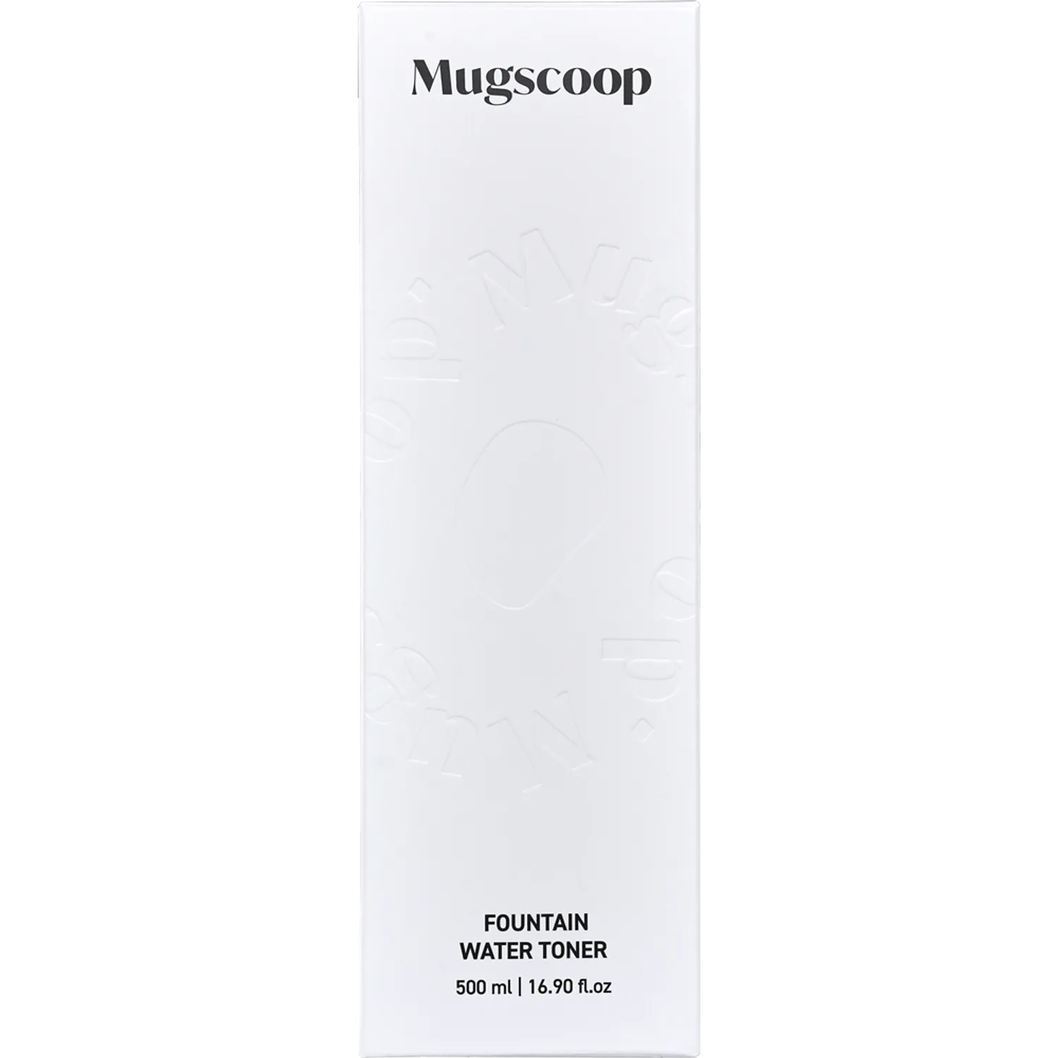 MUGSCOOP Fountain Water Toner 500ml