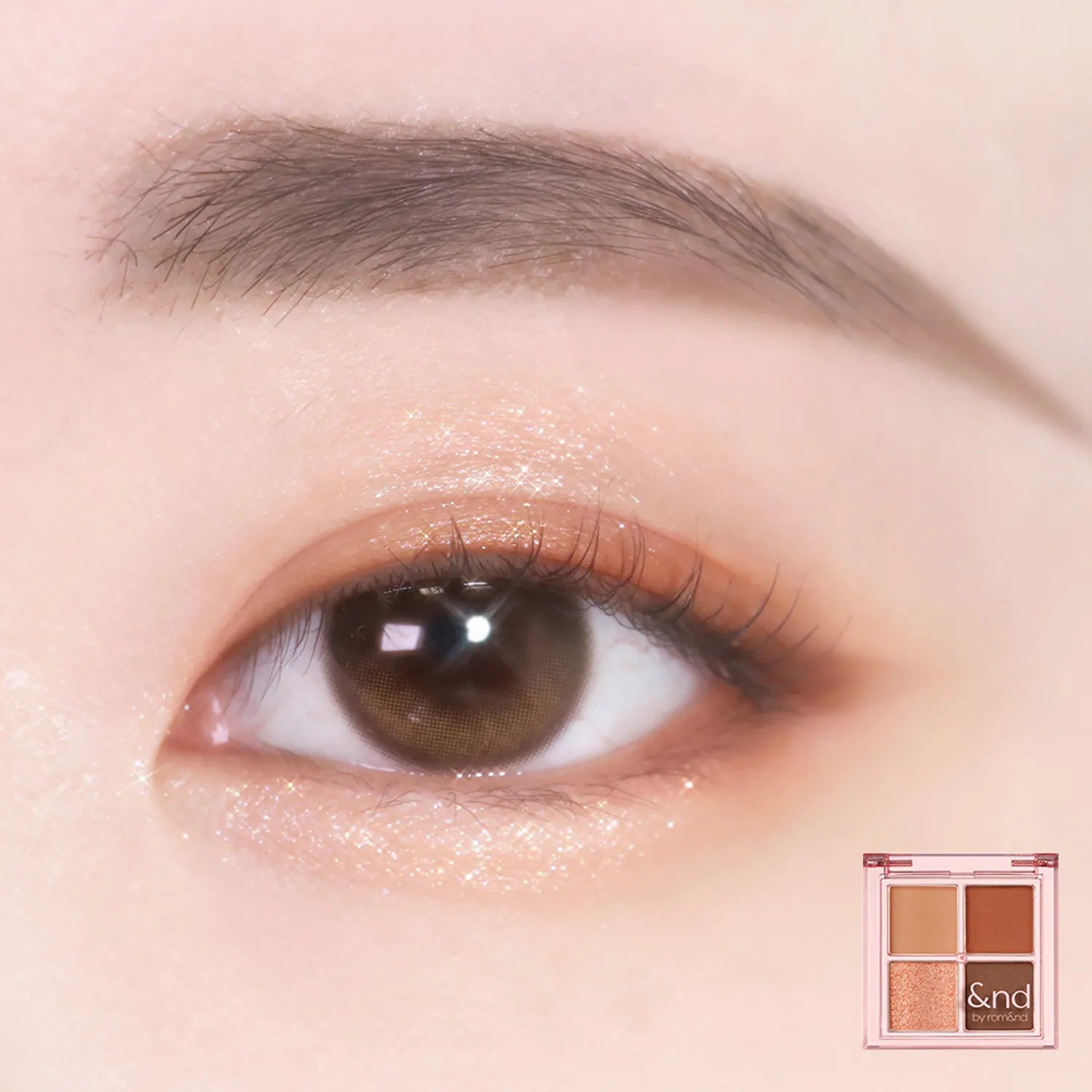 &nd by rom&nd Mellow Eye Palette 2.4g (3 Options)