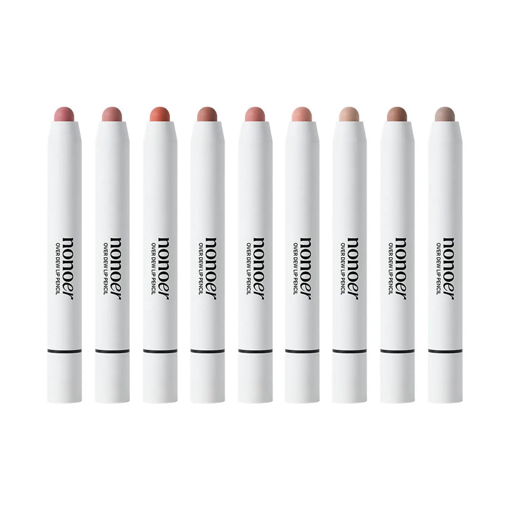 nonoer Over Dew Lip Pencil (9 Colors)