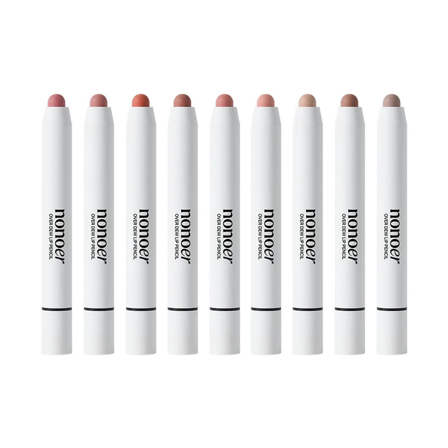 nonoer Over Dew Lip Pencil (9 Colors)