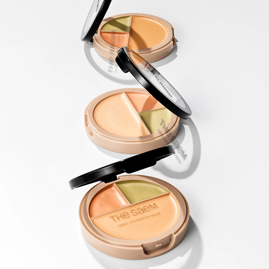 THE SAEM Cover Perfection Triple Foundation Balm 3 Colors