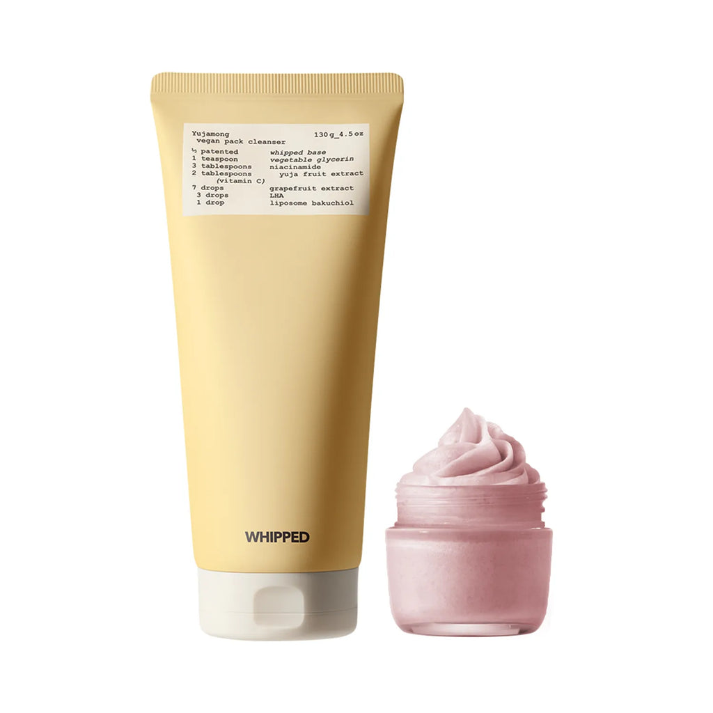 Whipped Yujamong Vegan Pack Cleanser 130g Set (+Muhwabutter 25ml)