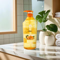 蜂花BEE&FLOWER 生姜啤酒花精华洗发水 无硅油生姜健发洗发露 750ml 去油蓬松 强韧亮泽 改善断发 油腻扁塌发丝脆弱分叉打结发质