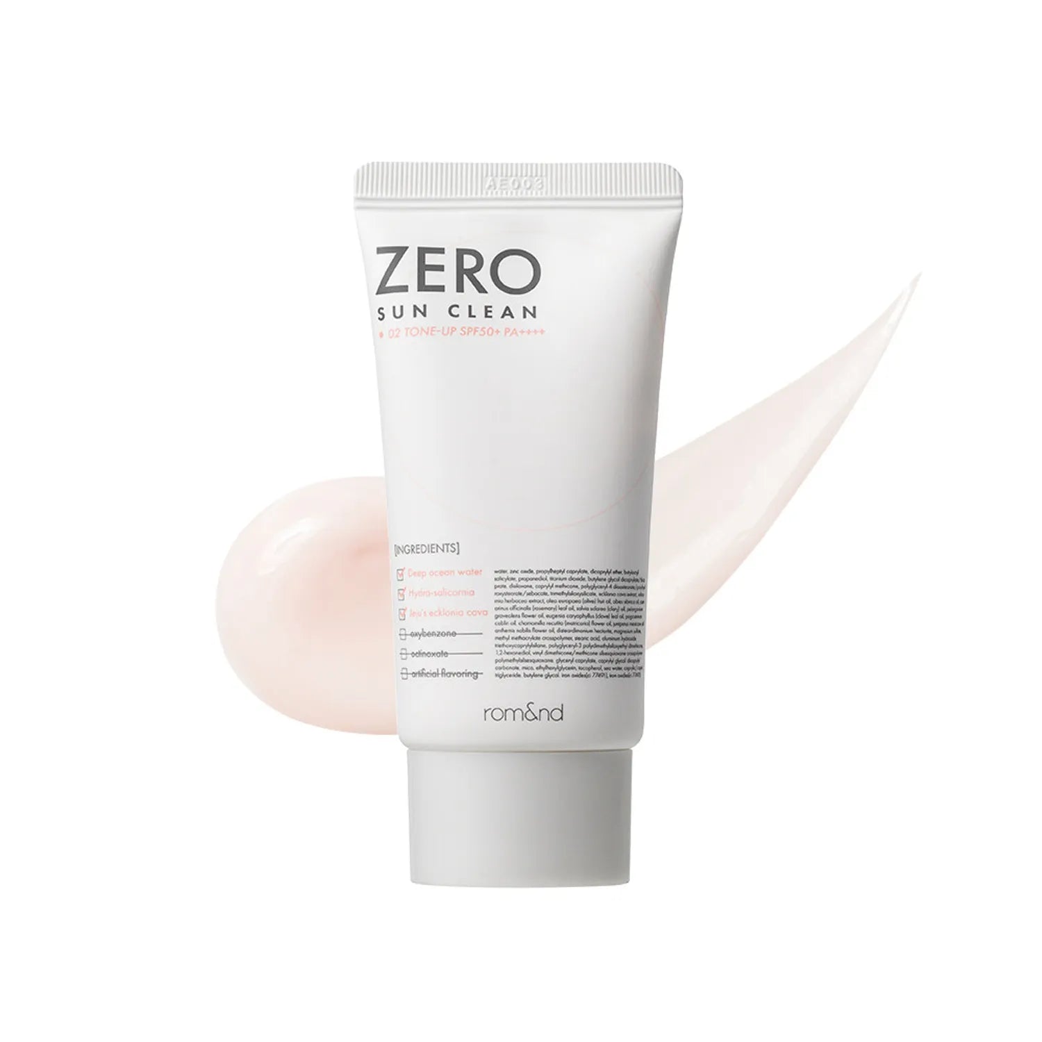 rom&nd Zero Sun Clean 50ml (Tone Up / Fresh)