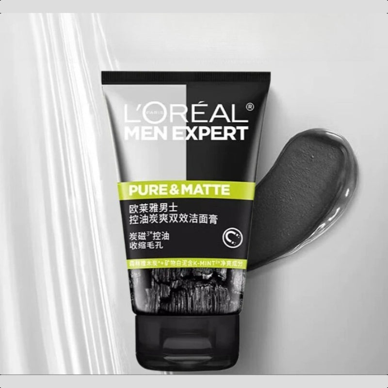 L'ORÉAL Men Expert Pure Charcoal Anti-Breakout Face Wash 100ml