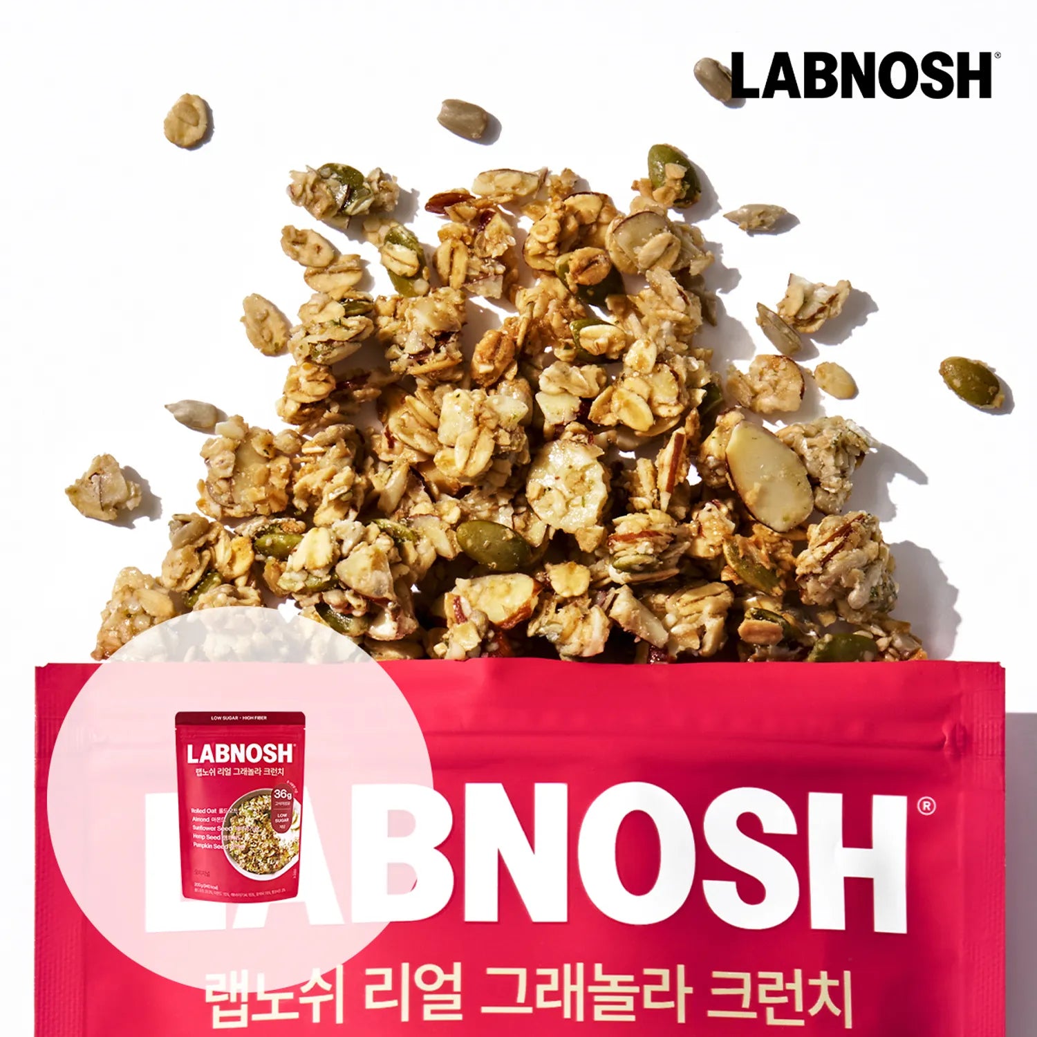 Labnosh Real Granola Crunchy #Original 200g