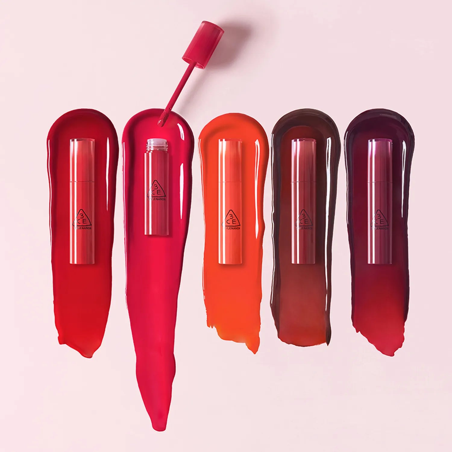 3CE Lazy Pop Lip Stain (9 Colors)