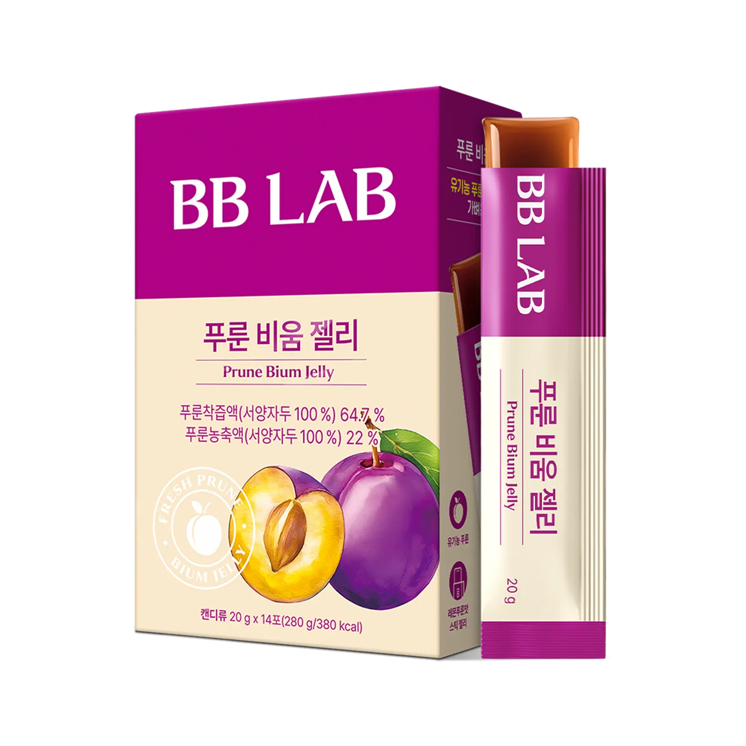 BB LAB Prune Bium Jelly 14 Sticks (2-week supply)