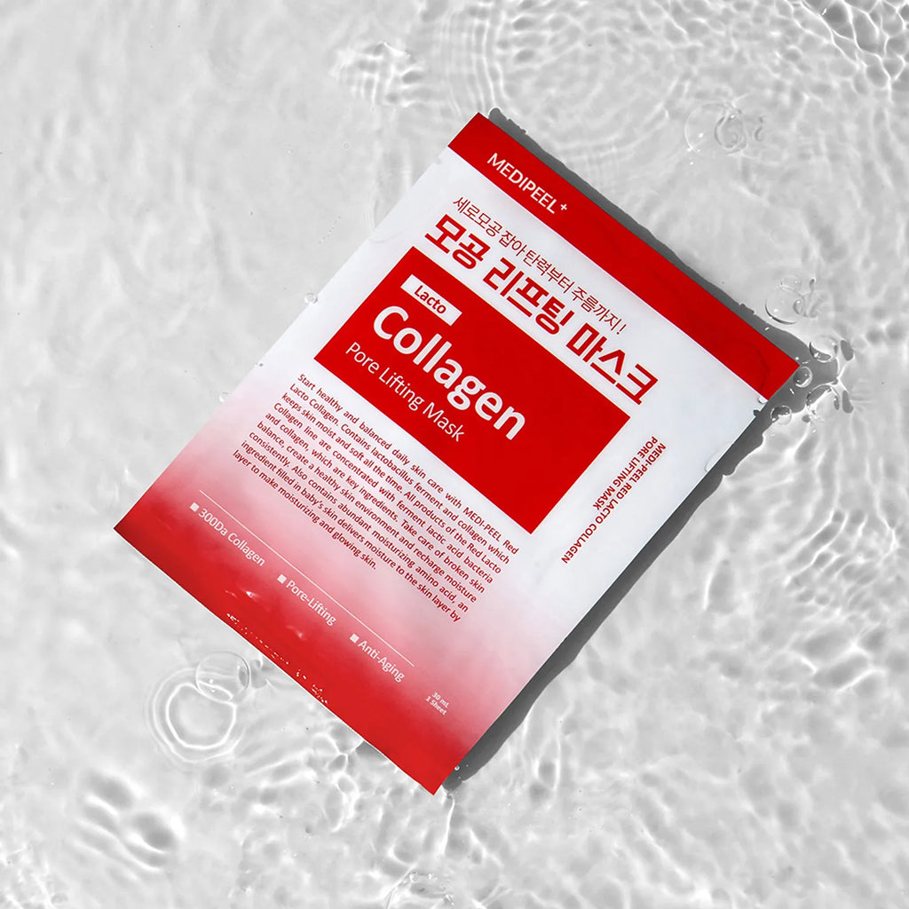 MEDIPEEL Red Lacto Collagen Pore Lifting Mask Sheet