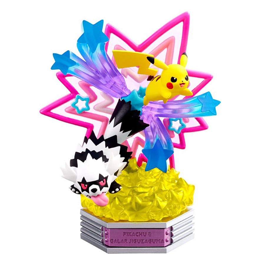 Pokémon Neon Party — Re-Ment Blind Box Figurines with Diorama Scenes
