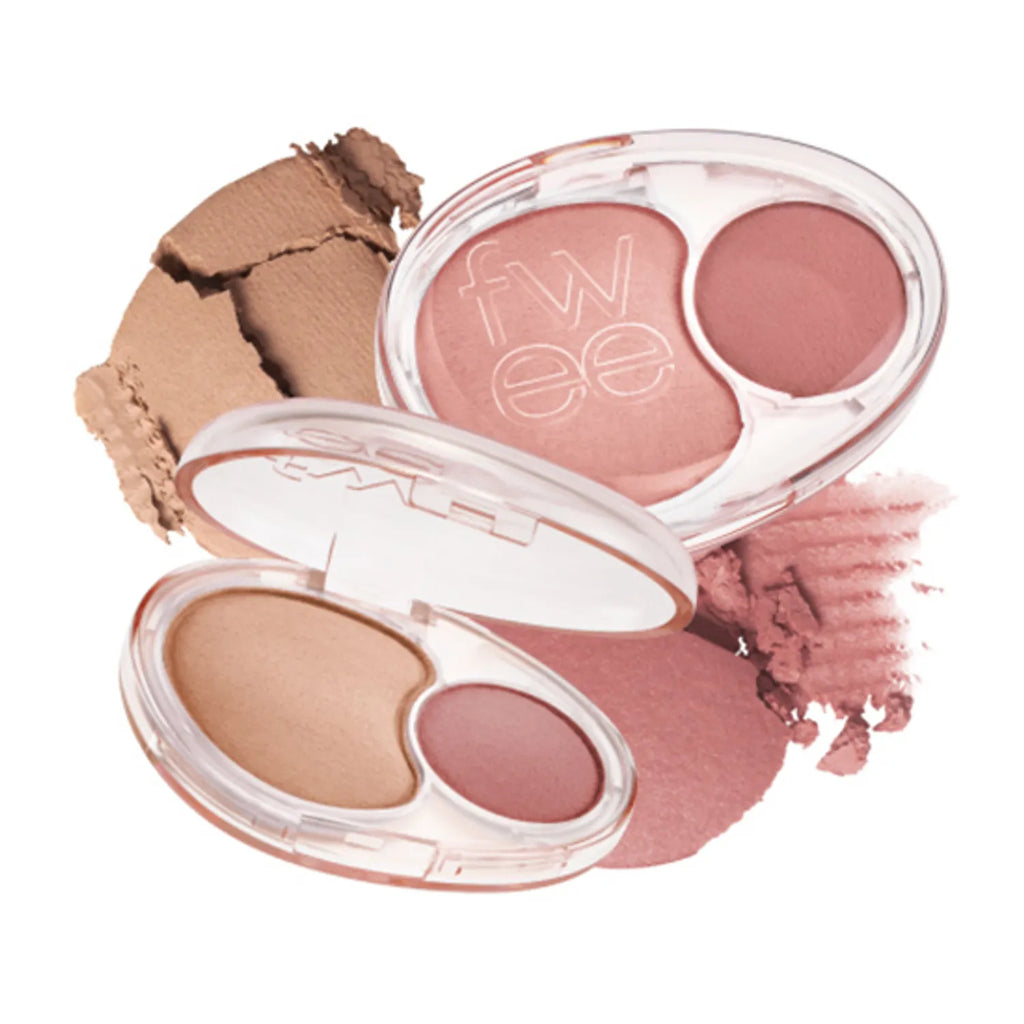 fwee Mellow Dual Blusher (12 Options)