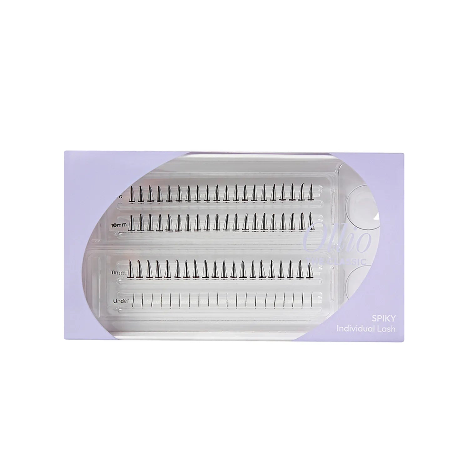 Ollio The Classic Indivisual Eyelash [KIT] (5/9/10/11mm) 80pcs