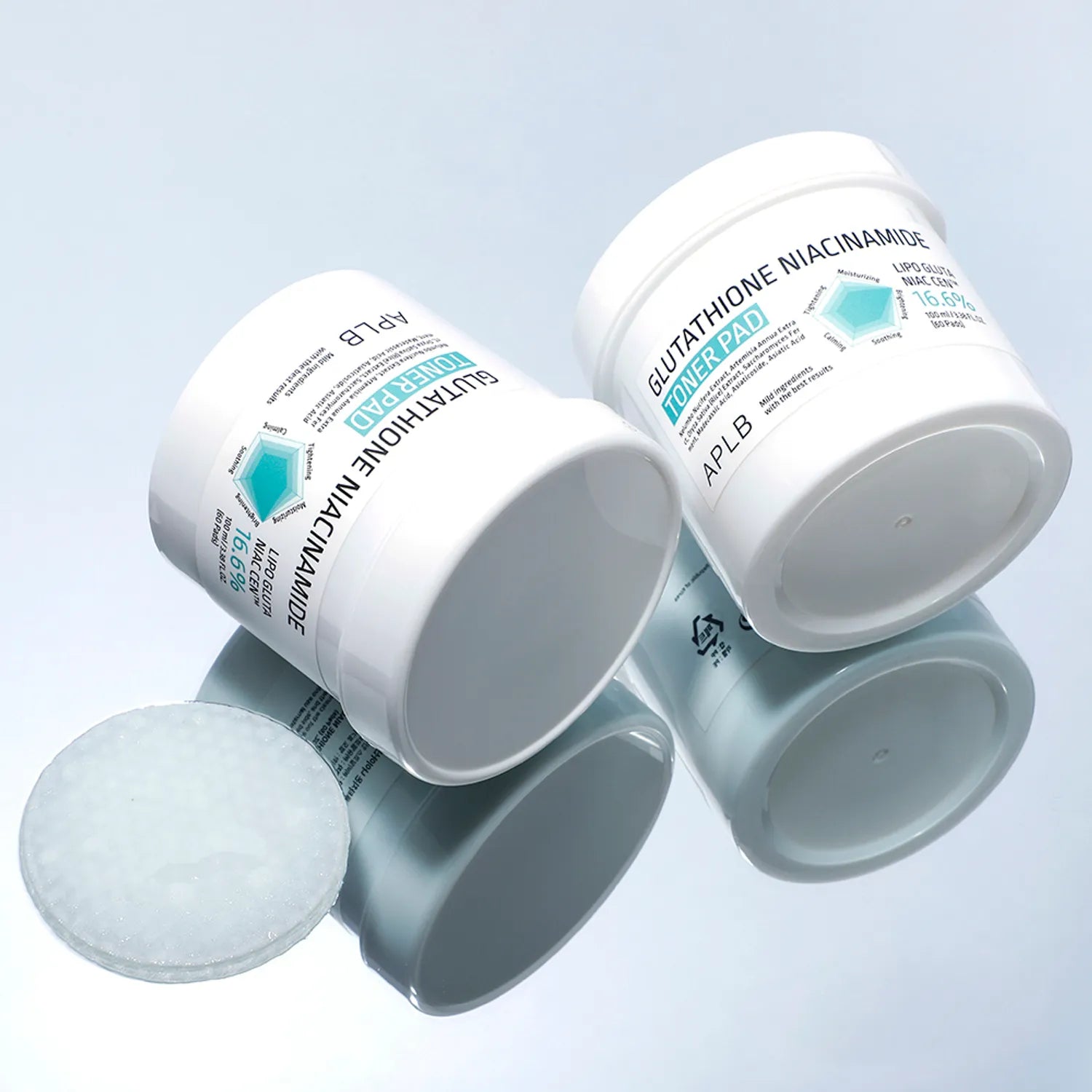 APLB Glutathione Niacinamide Toner Pad
