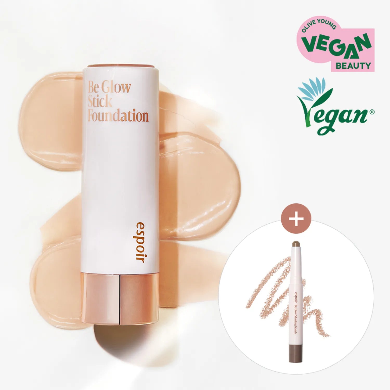 espoir Be Glow Stick Foundation (+Shading Stick)