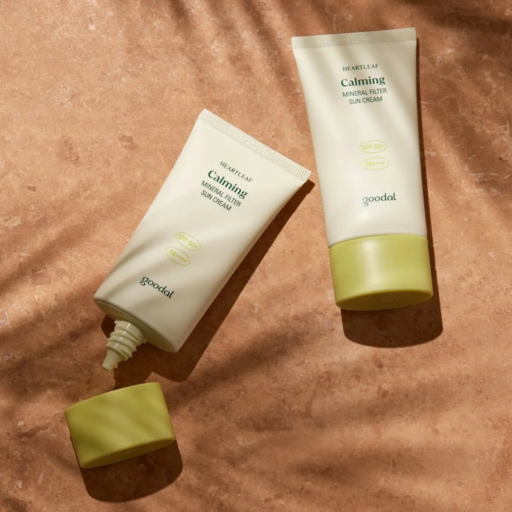 [Limited Set] goodal Heartleaf Calming Mineral Filter Sun Cream 50mL 1+1 Special Set