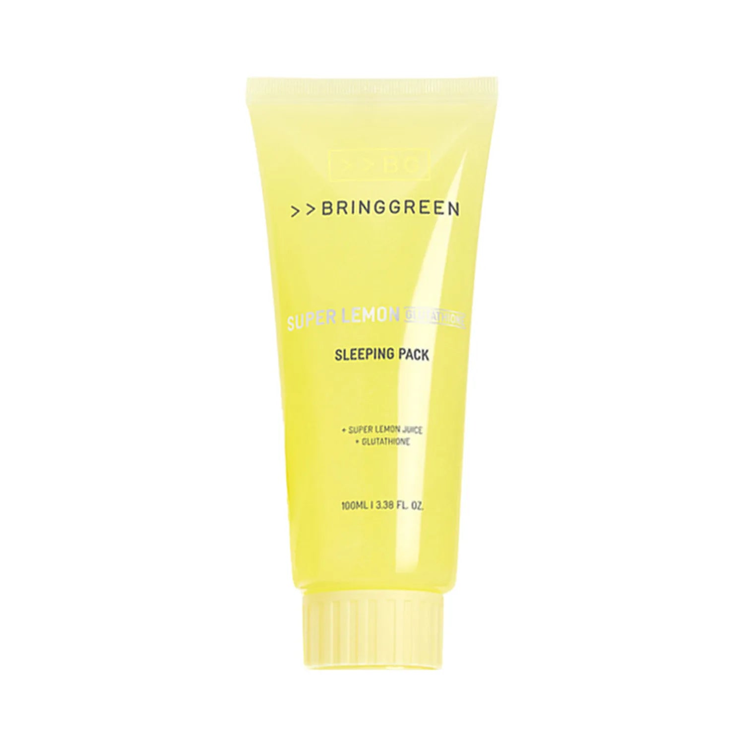 BRINGGREEN Super Lemon Glutacion Sleeping Pack 100 ml Set (+Silicon Brush)