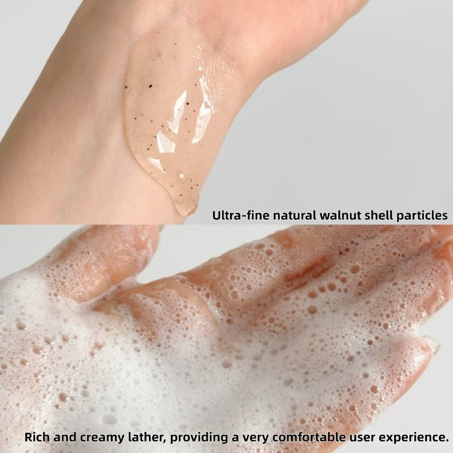 Cocochi Walnut Cleansing and Healing Amino Acid Facial Cleanser, foaming, gentle, removes blackheads, 120ml