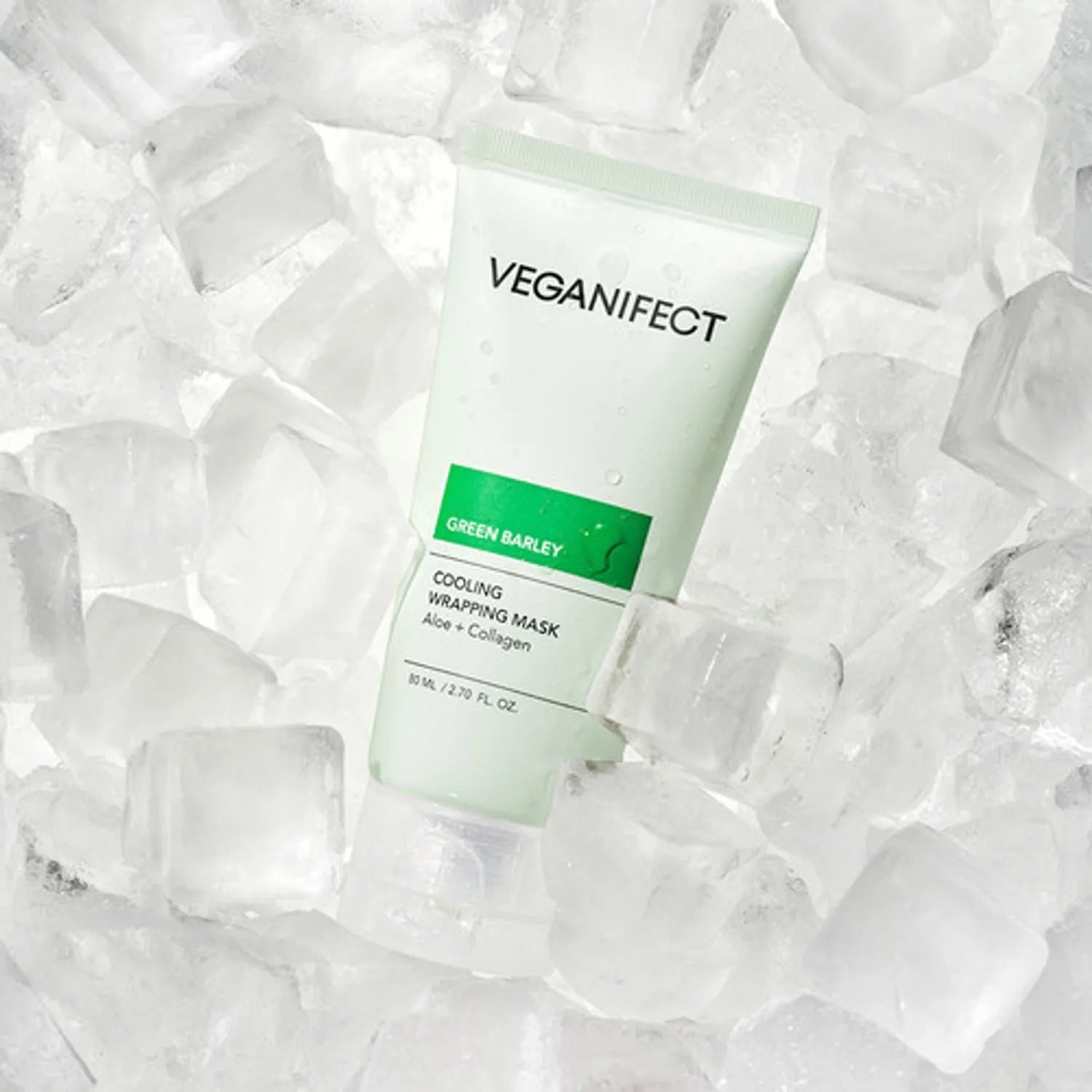 veganifect. Green Barley Aloe Wrapping Mask 80ml