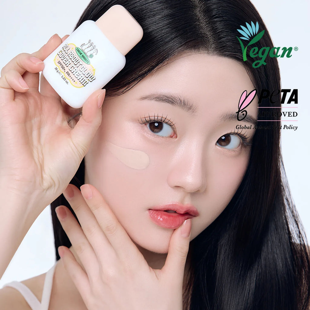 CHASIN&rsquo; RABBITS All About Glow Cover Cream 35g Set (+Jumbo Puff)