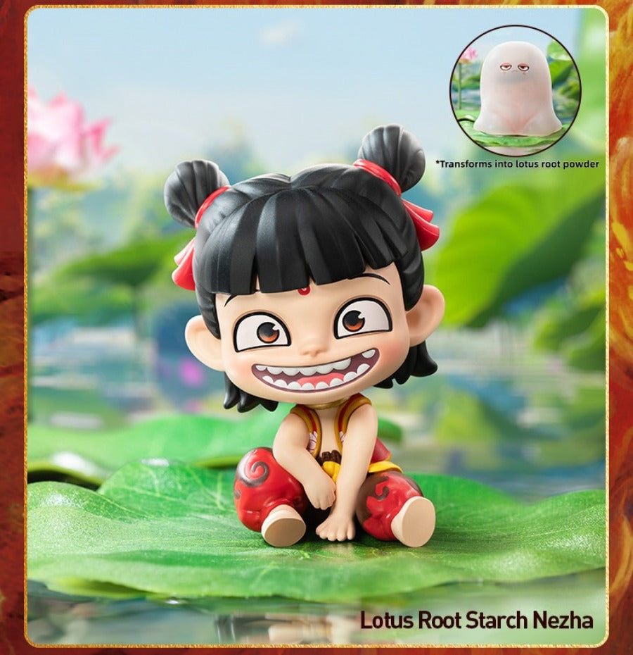 POPMART's "Nezha: The Demon Child Conquers the Dragon King" Innate Bond Series Figurine Blind Box