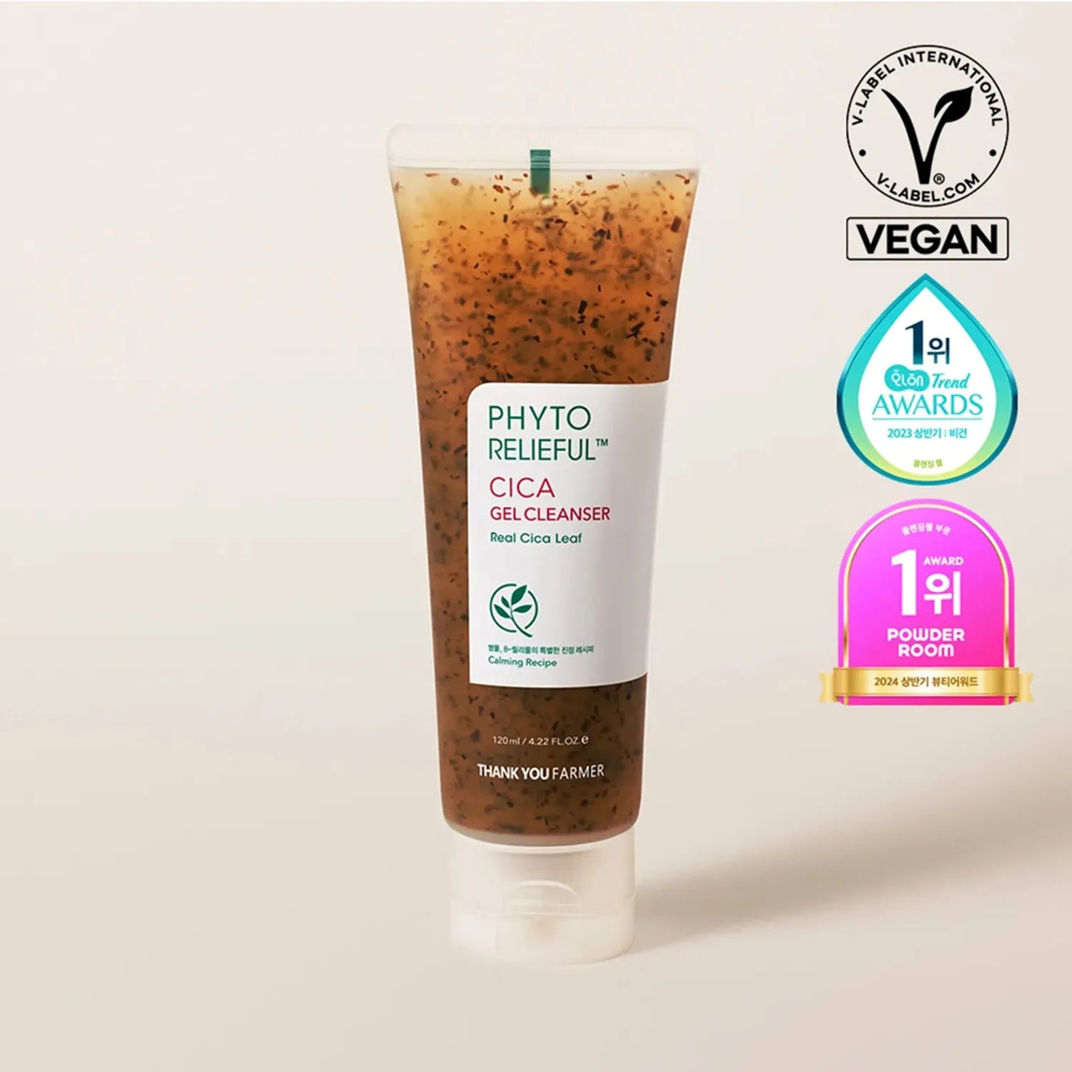 THANK YOU FARMER Phyto Relieful Cica Gel Cleanser 120ml