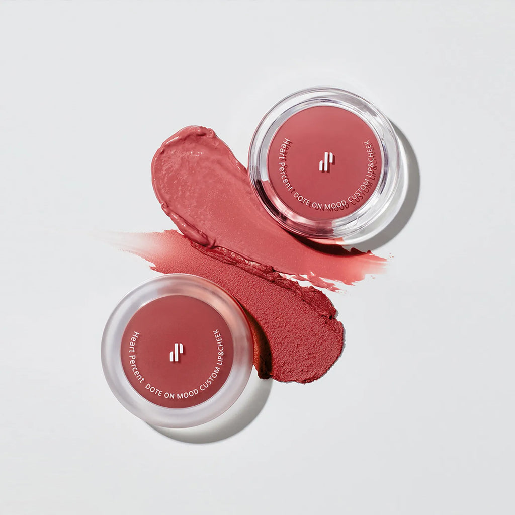 Heart Percent Dote On Mood Custom Lip & Cheek (5 Colors)