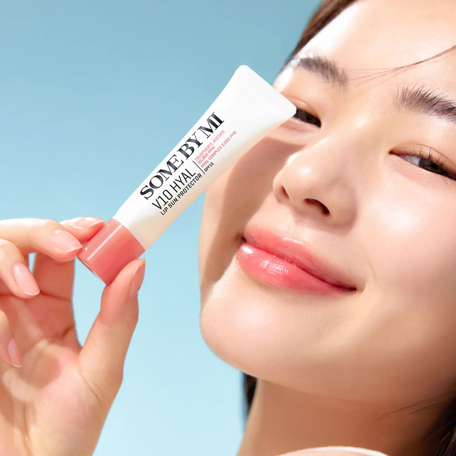 SOME BY MI V10 Hyal Lip Sun Protector 7ml #Rosy