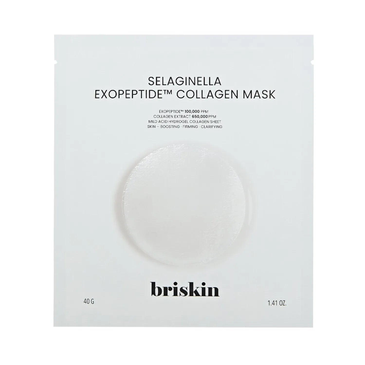 briskin Selaginella Exopeptide Collagen Mask Sheet 1P