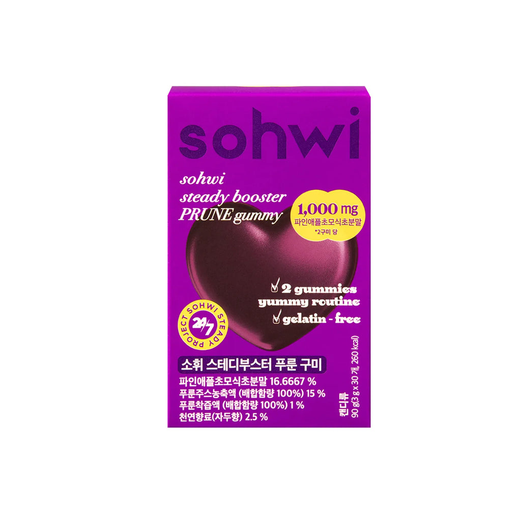 Sohwi Steady Booster Prune Gummies