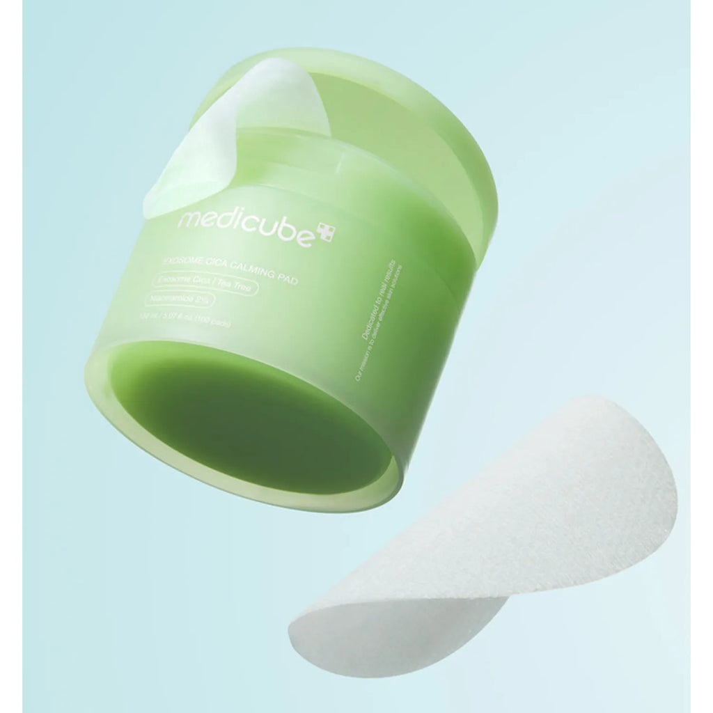 medicube Exosome Cica Calming Pad 100P (+Refill 100 sheets)