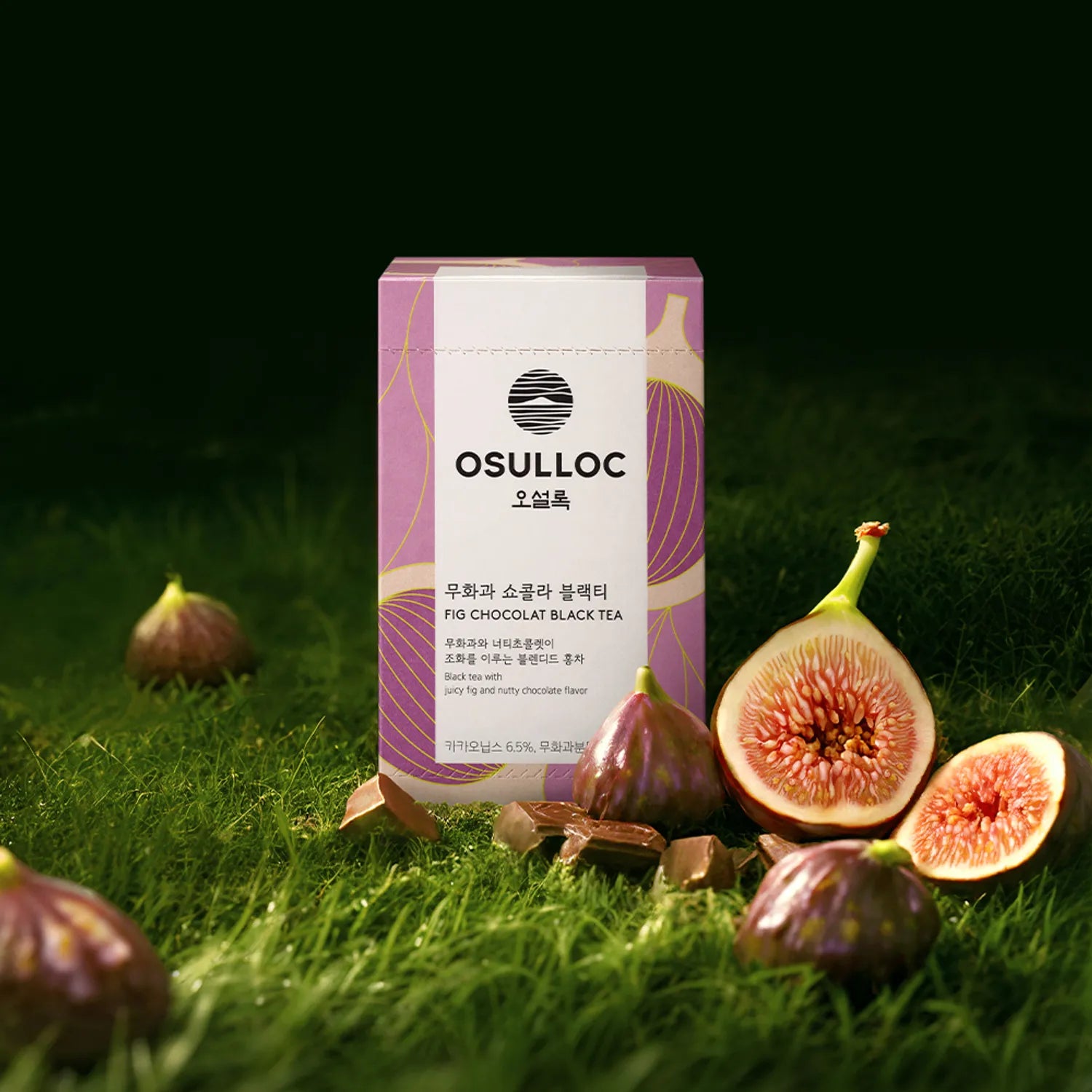 OSULLOC Fig Chocolat Black Tea 15ea