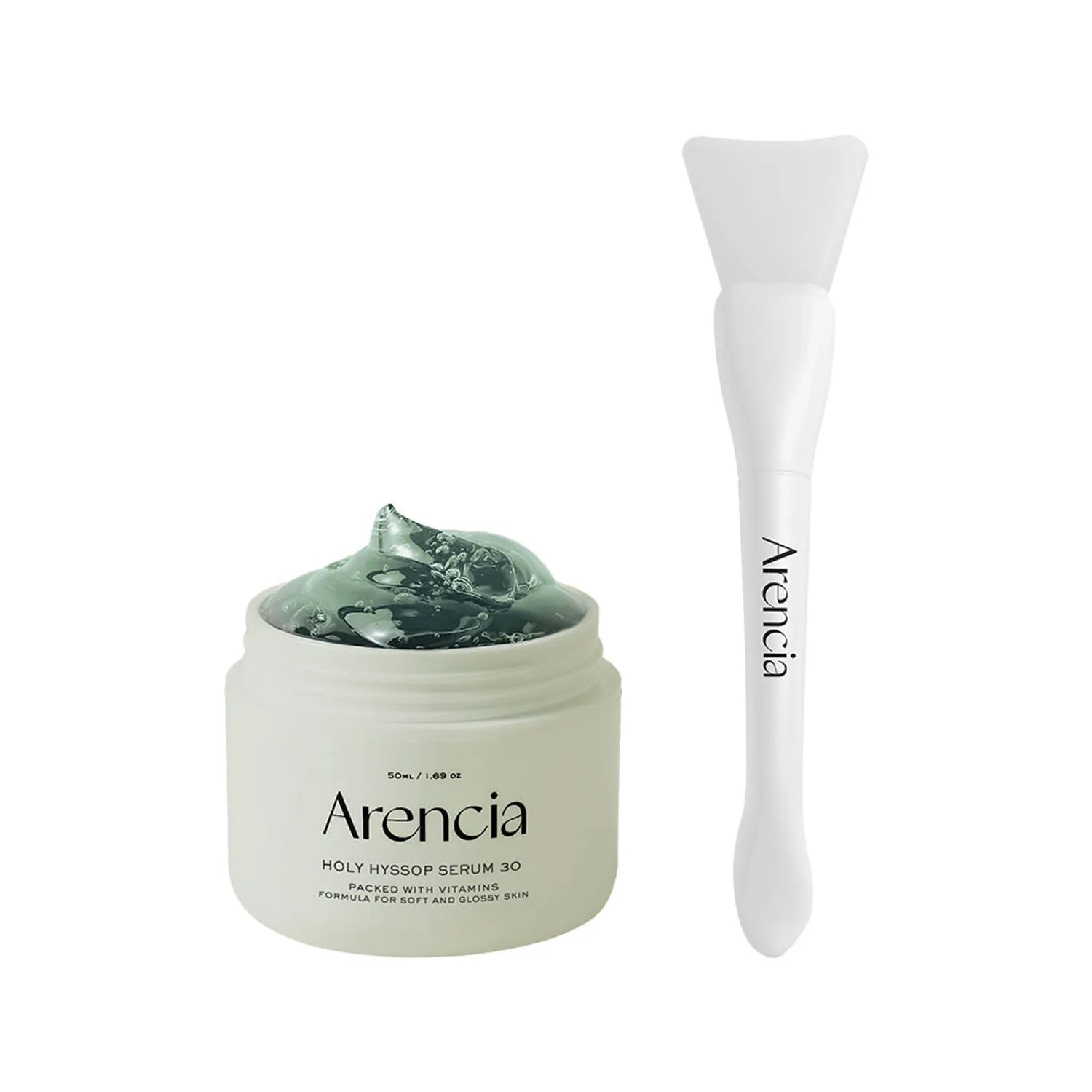 Arencia Holy Hyssop Serum 30 50g Set (+Spatula Pack Brush)