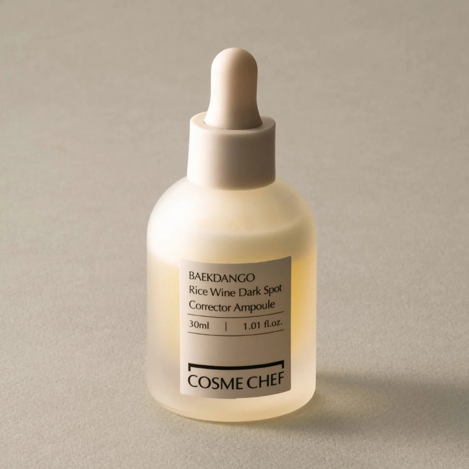 Cosme Chef Baekdango Rice Wine Dark Spot Corrector Ampoule 30ml