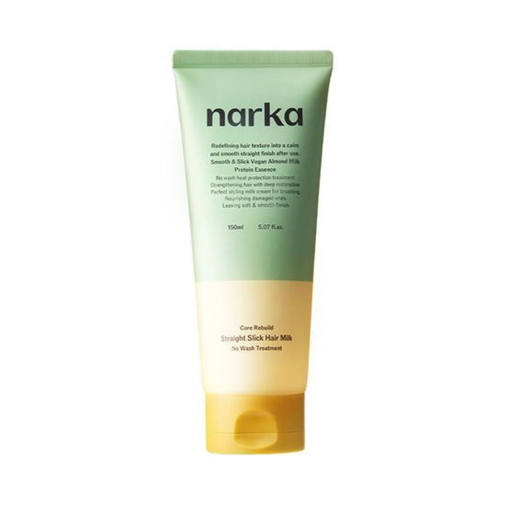 narka Straight Slick Hair Milk 150ml Set (+Brush)