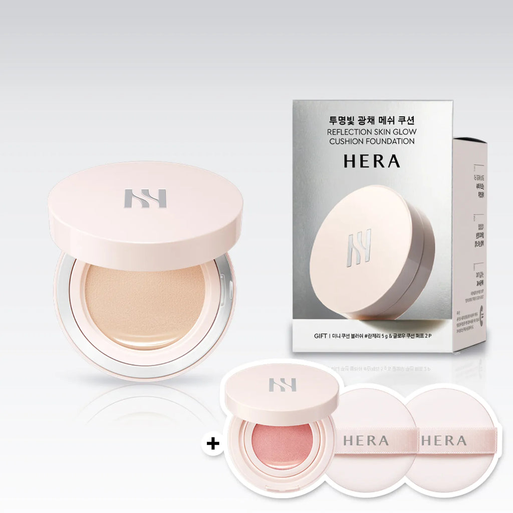 HERA Reflection Skin Glow Cushion Foundation 15g (Set/Single)