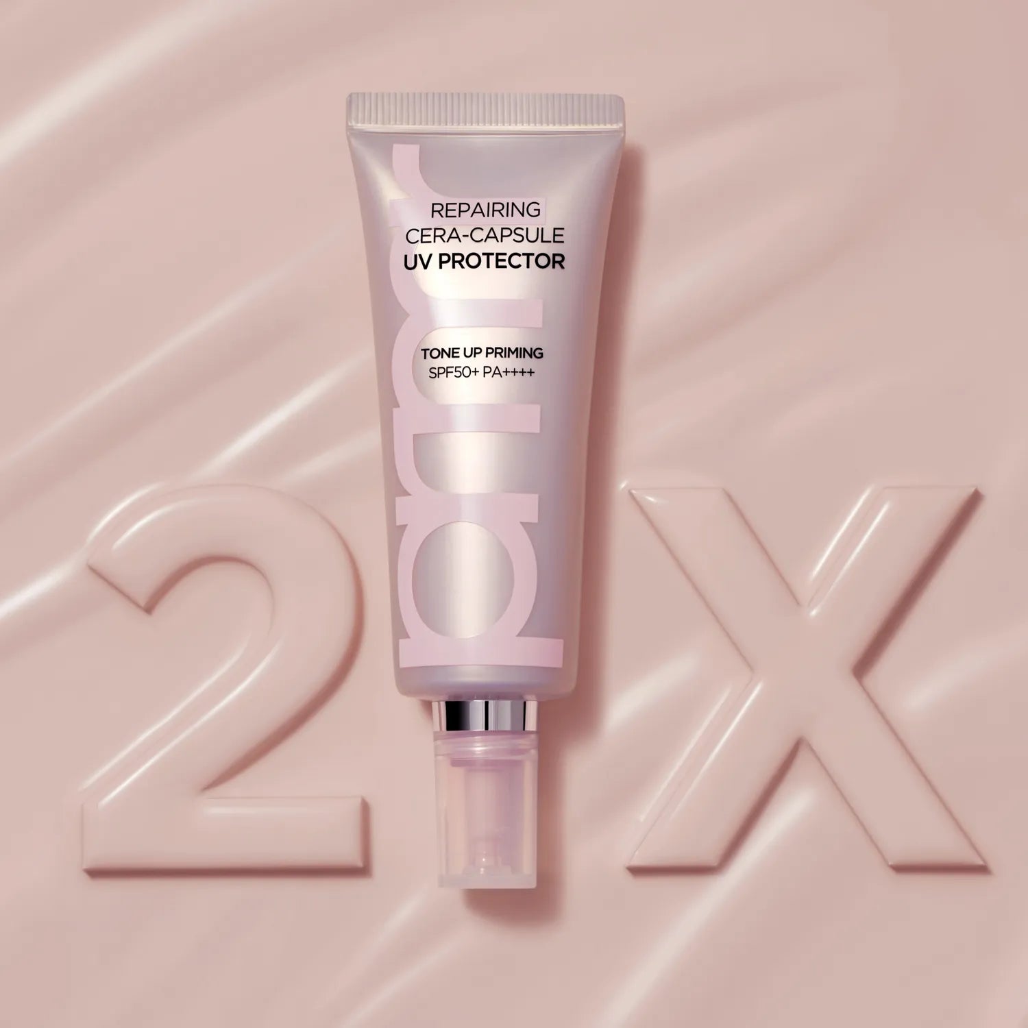 Primera Repairing Cera-Capsule UV Protector Tone Up Priming Double Pack (40ml+40ml)