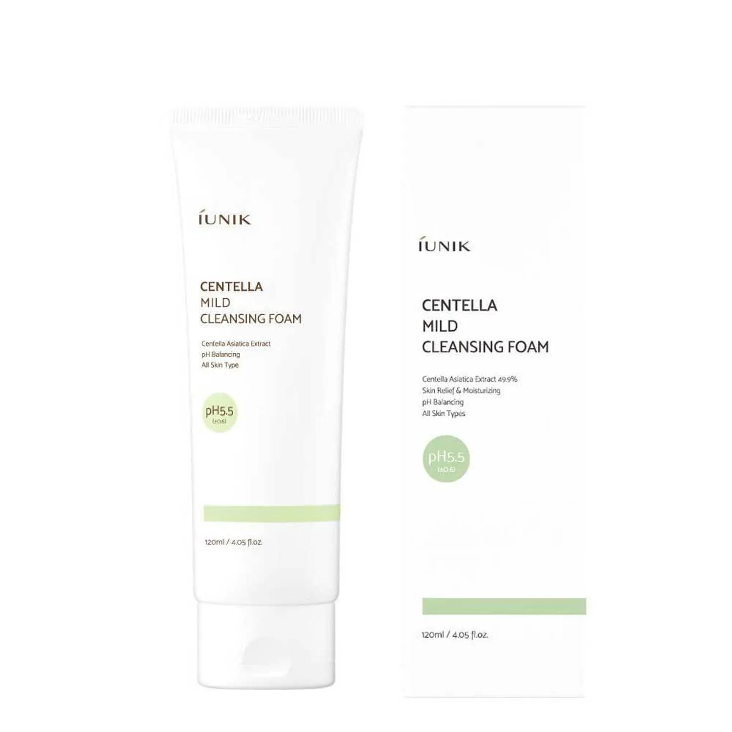 iUNIK Centella Mild Cleansing Foam 120ml