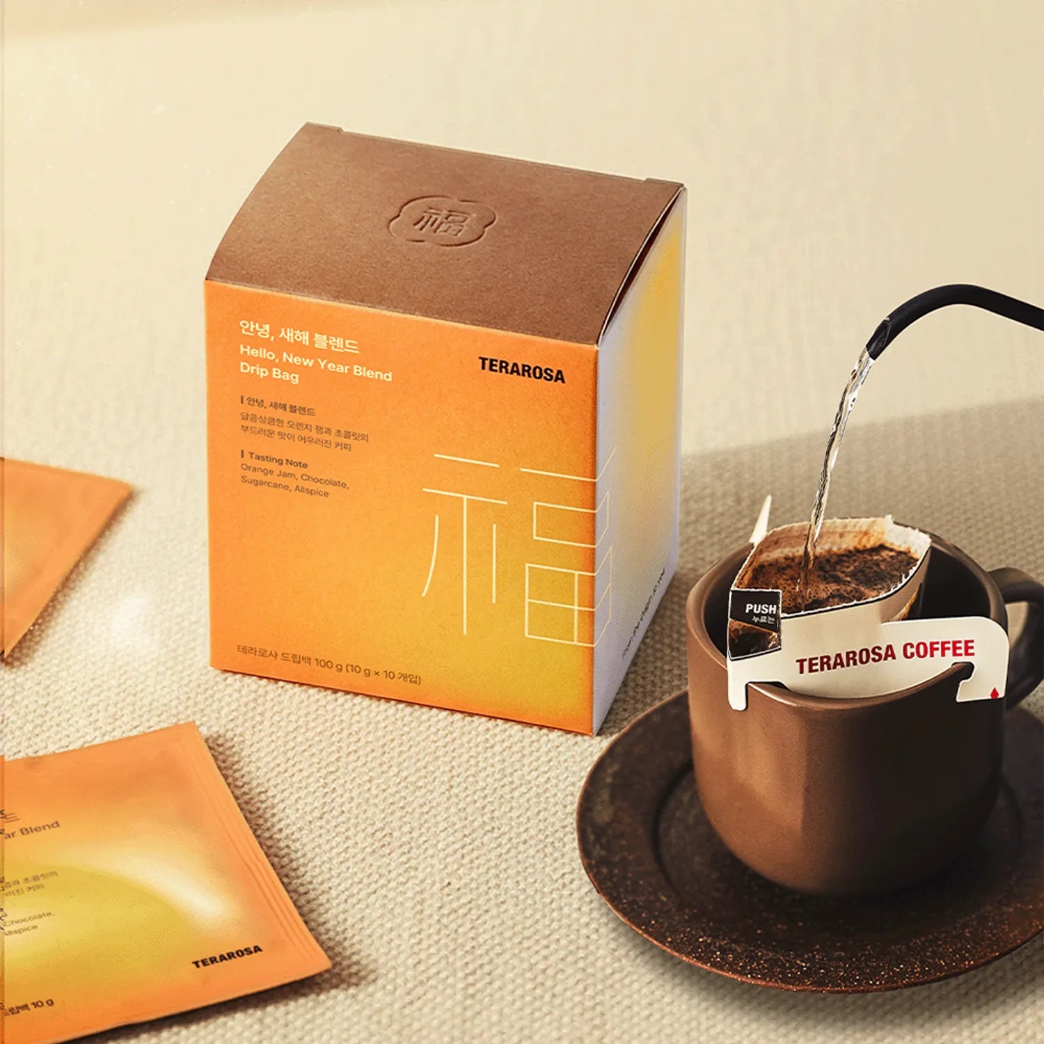 TERAROSA Drip Bag #Hello, New Year Blend 10ea