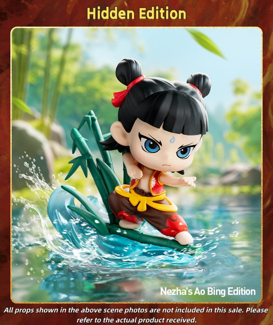 POPMART's "Nezha: The Demon Child Conquers the Dragon King" Innate Bond Series Figurine Blind Box