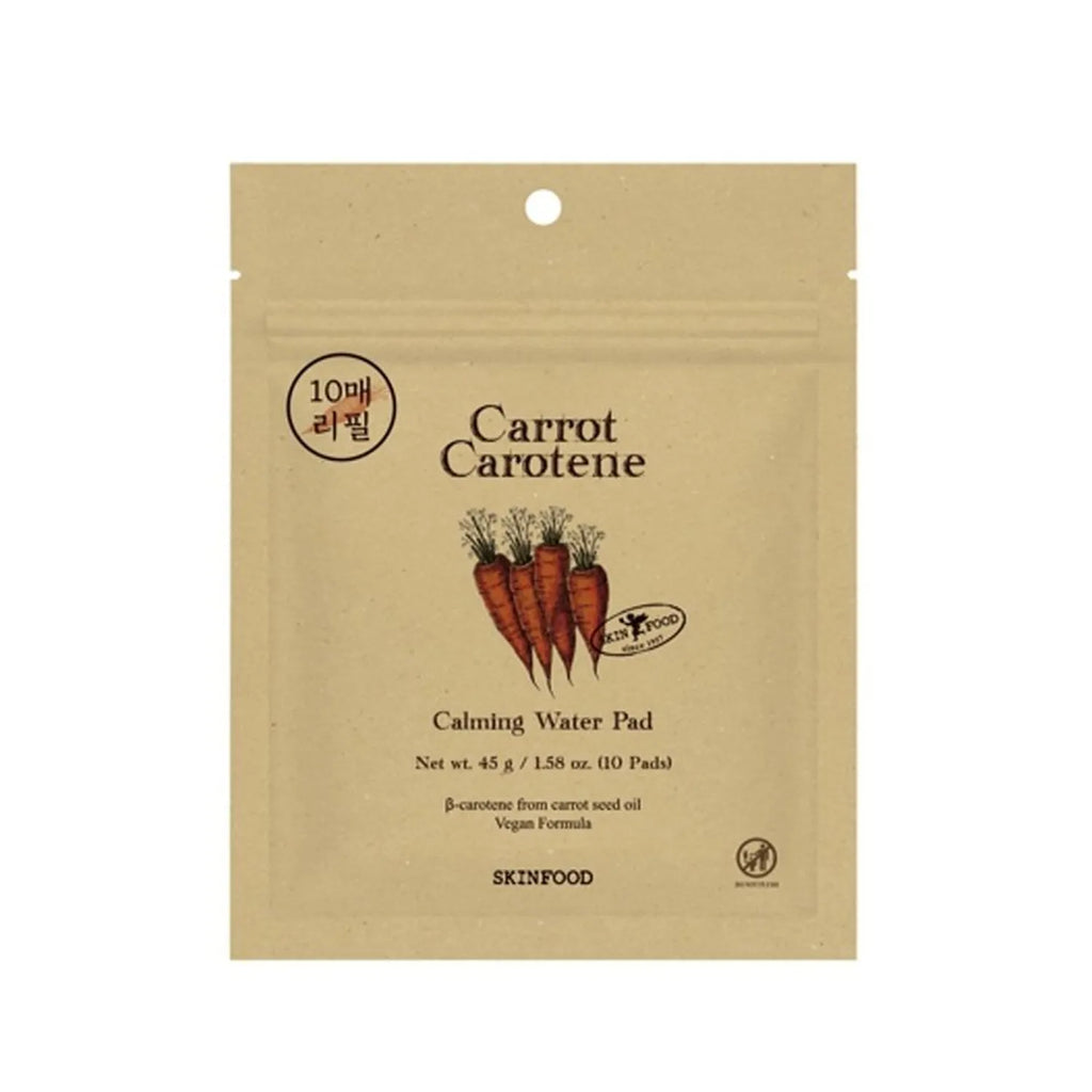 SKINFOOD Carrot Carotene Camling Water Pad Pouch 10P