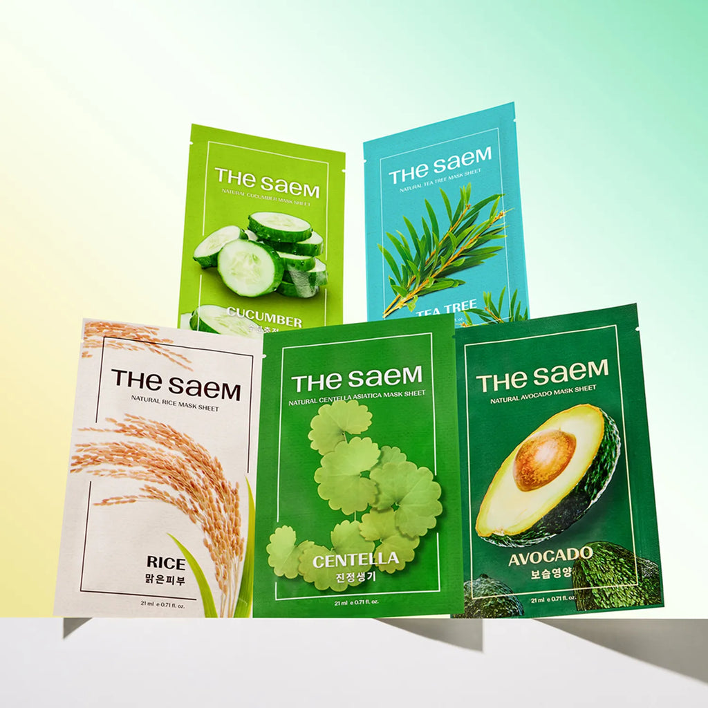 The SAEM Natural Centella Asiatica Mask Sheet 1ea