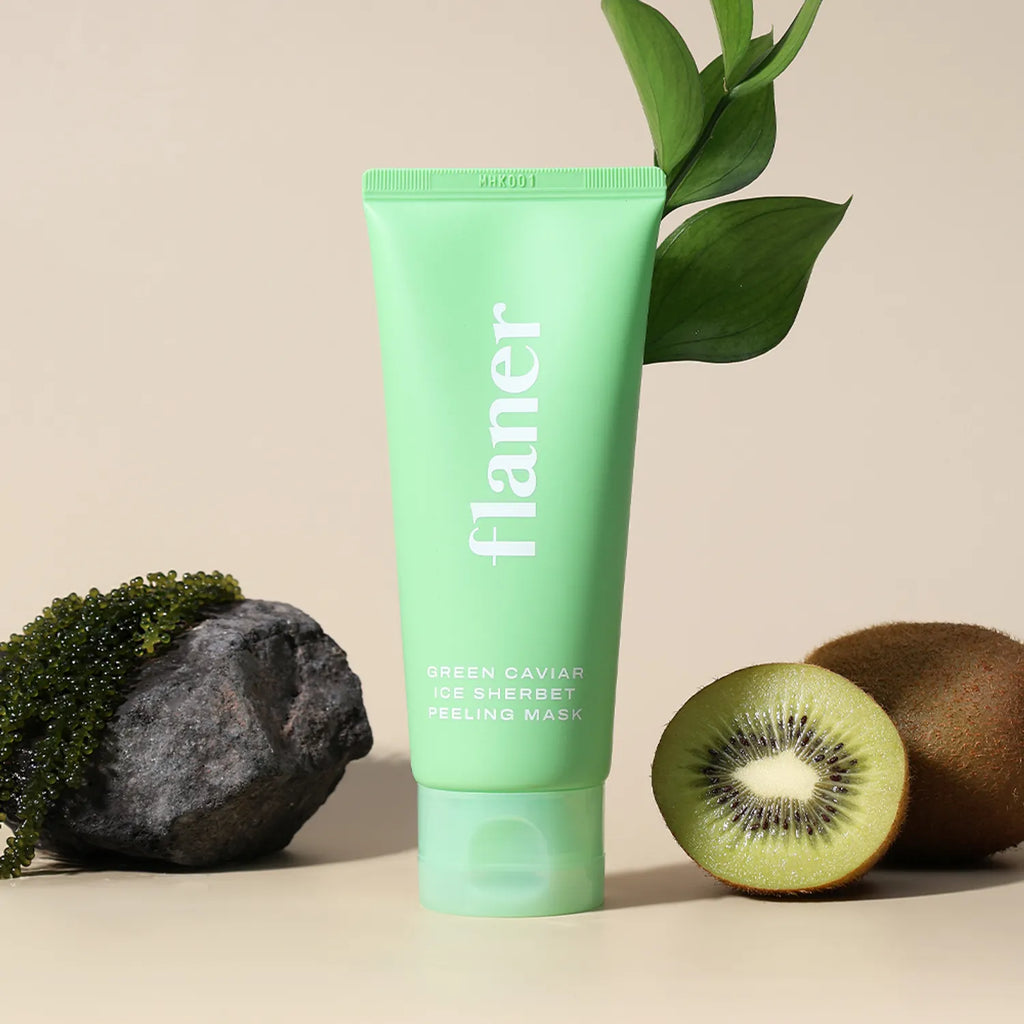 Flaner Green Caviar Ice Sherbet Peeling Mask