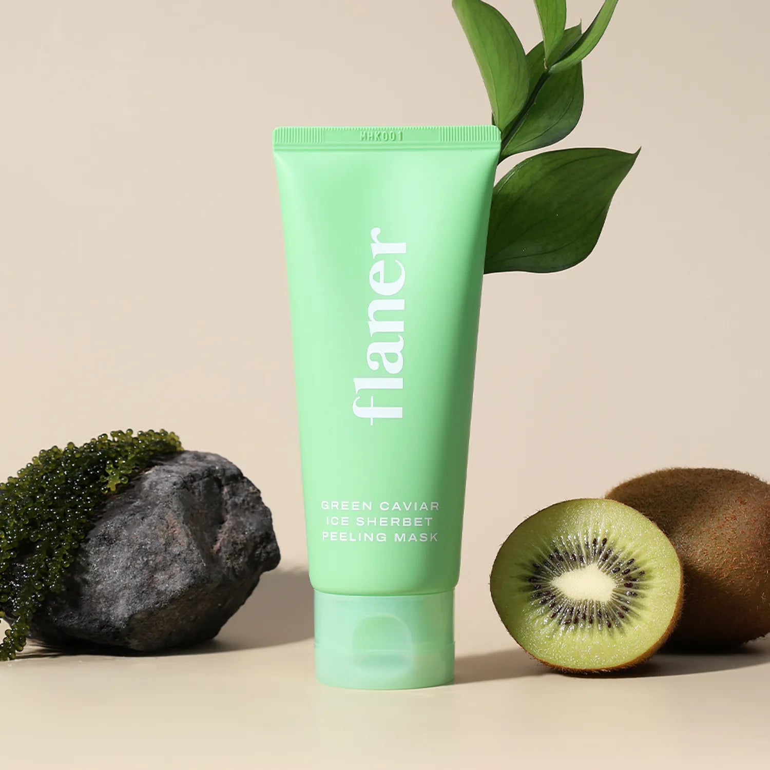 Flaner Green Caviar Ice Sherbet Peeling Mask