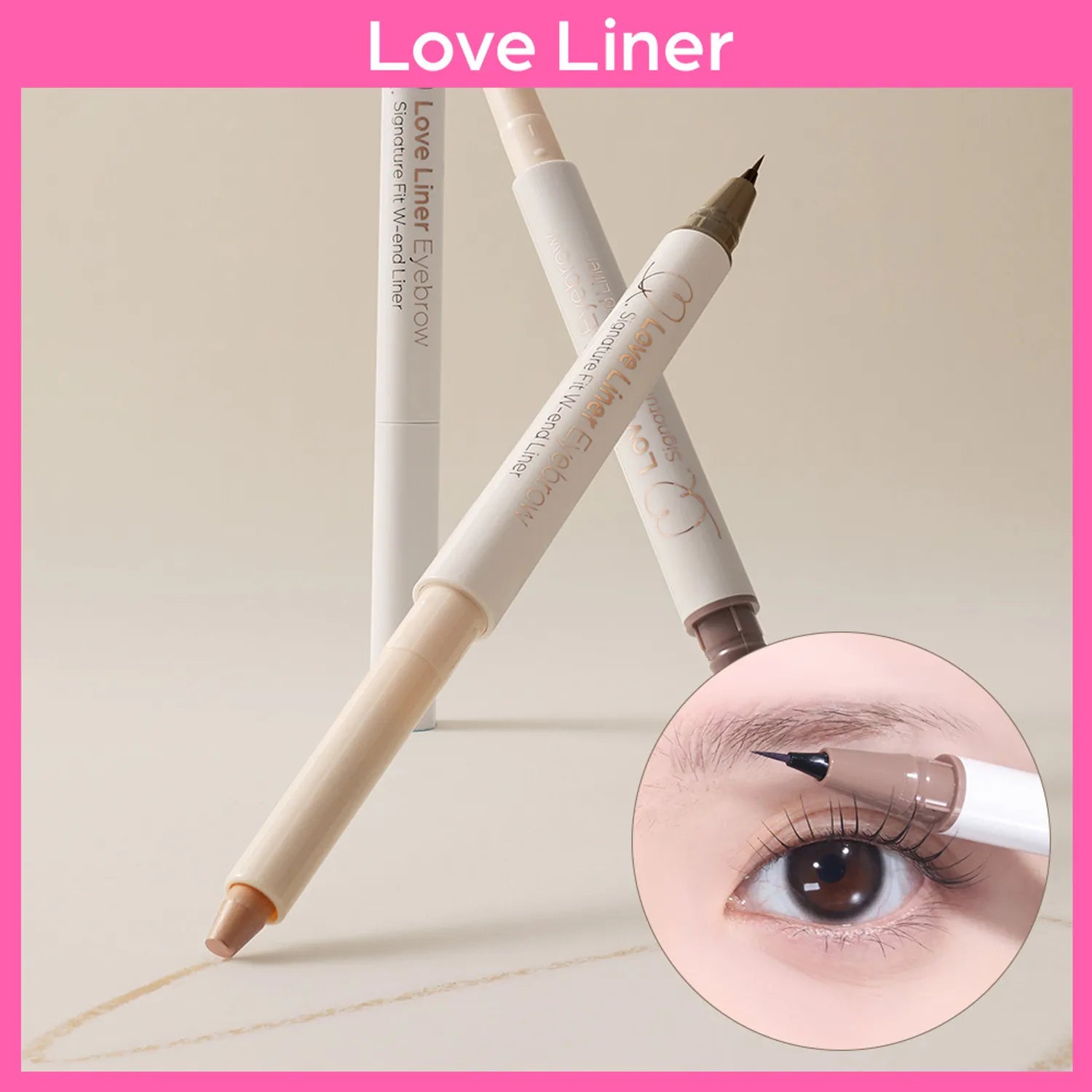 Love Liner Signature Fit W-end Liner 0.4ml (2 Colors)
