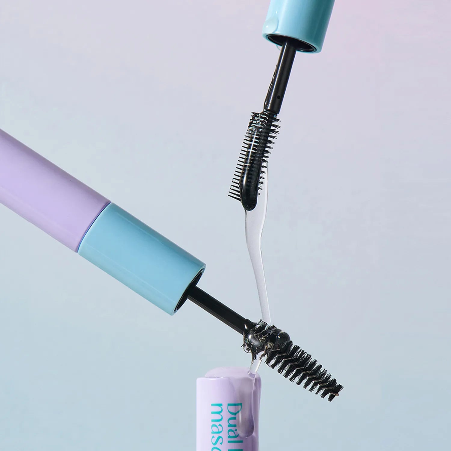 DALEAF Glam Dual Fix Hair Mascara 10ml Set (+Fixer 30ml)