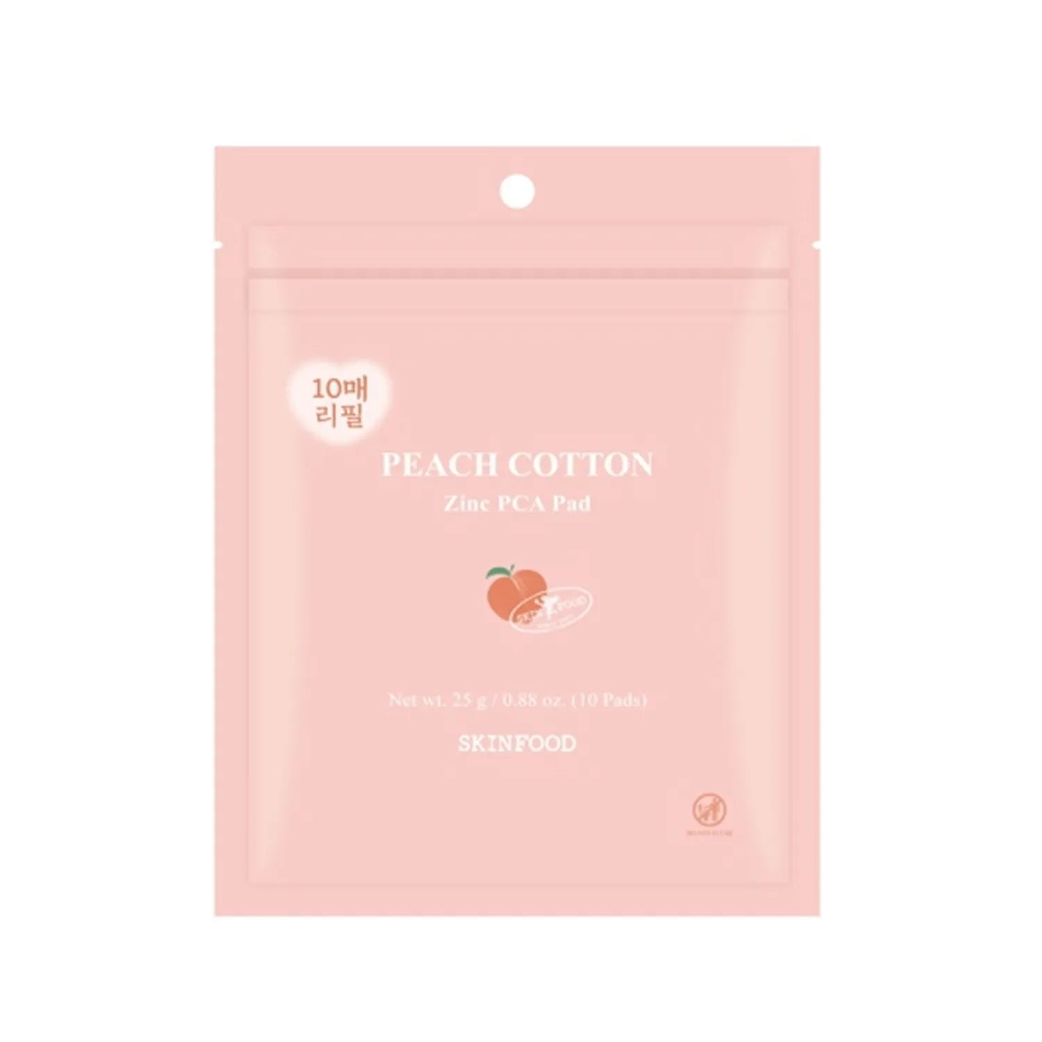 SKINFOOD Peach Cotton Zinc PCA Pad Pouch 10P